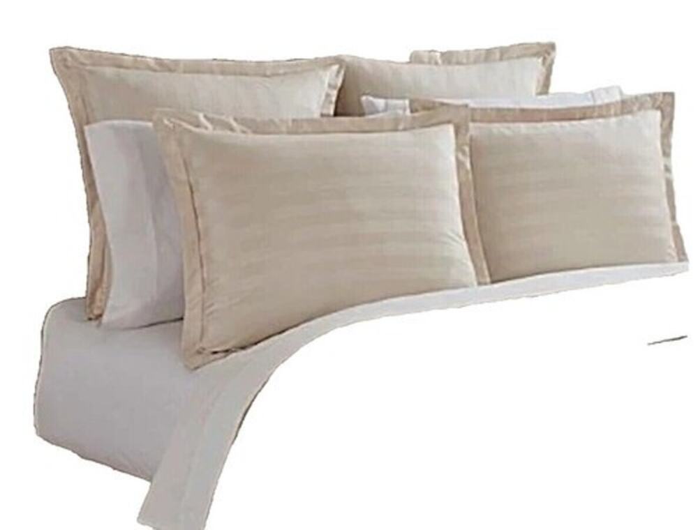 NWT Real Simple Linear Euro Sham set of Two 26” Square $80